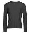 T7022 7022 Tee Jays Long Sleeve CoolDry™ T-Shirt Black colour image
